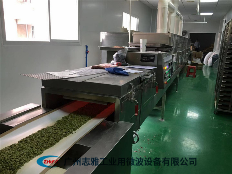微波绿豆脱皮设备